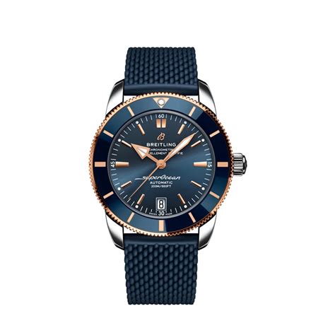 breitling quadrante blu|Superocean Automatic 42 My22 .